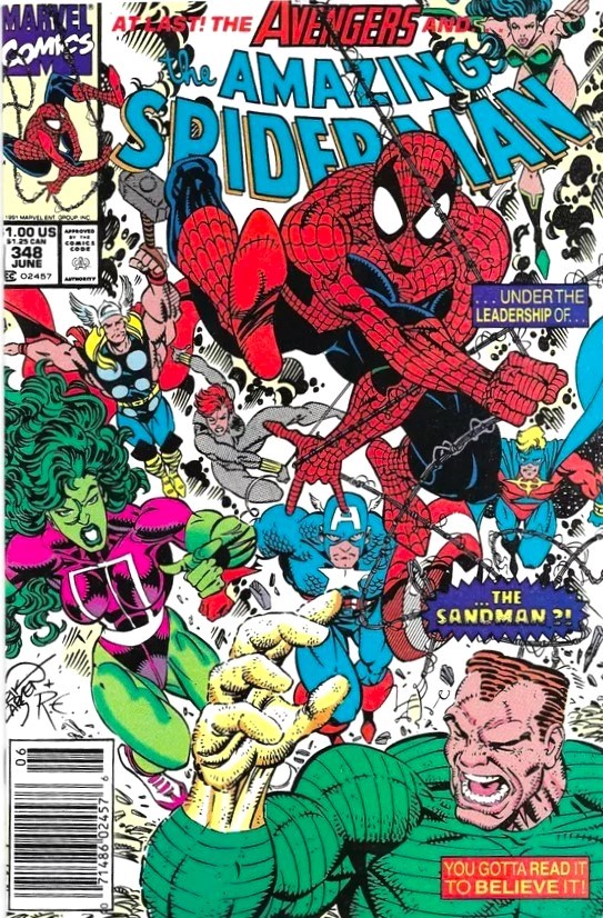 THE AMAZING SPIDER-MAN #348B