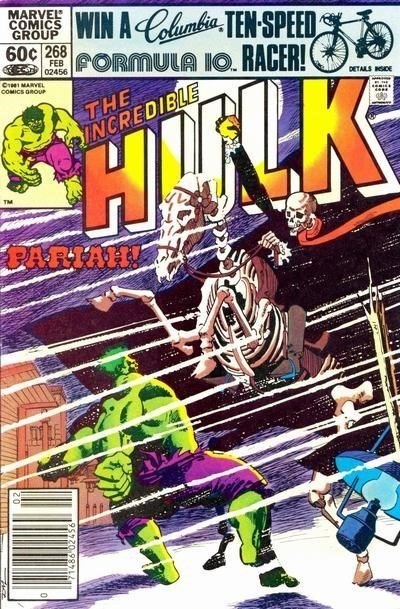 THE INCREDIBLE HULK #268-MJ