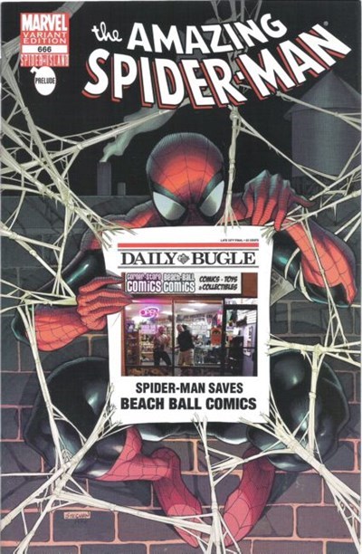 THE AMAZING SPIDER-MAN #666-BBALL