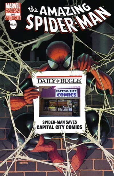 THE AMAZING SPIDER-MAN #666-CAPIT