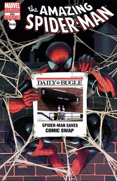 THE AMAZING SPIDER-MAN #666-CSWAP