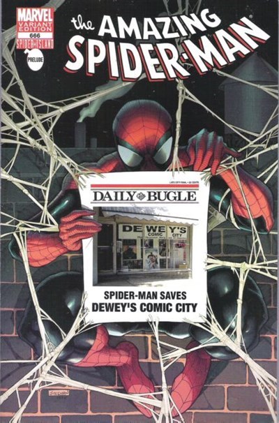 THE AMAZING SPIDER-MAN #666-DEWEY