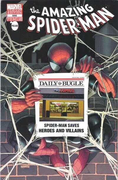 THE AMAZING SPIDER-MAN #666-HANDV