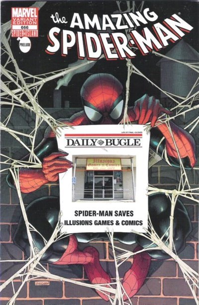 THE AMAZING SPIDER-MAN #666-ILLUS