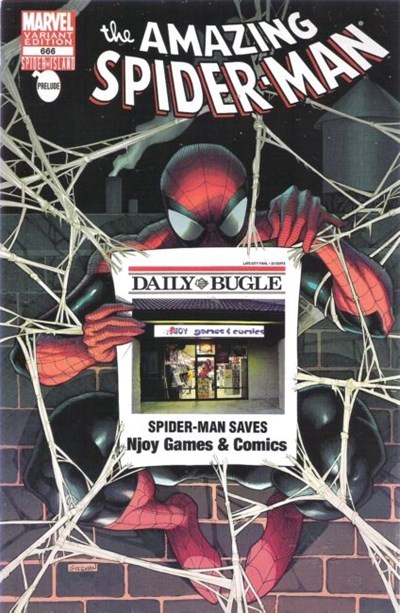 THE AMAZING SPIDER-MAN #666-NJOY