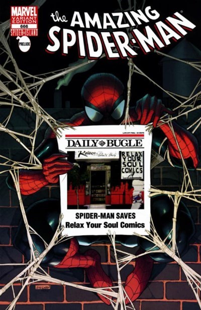 THE AMAZING SPIDER-MAN #666-RELAX