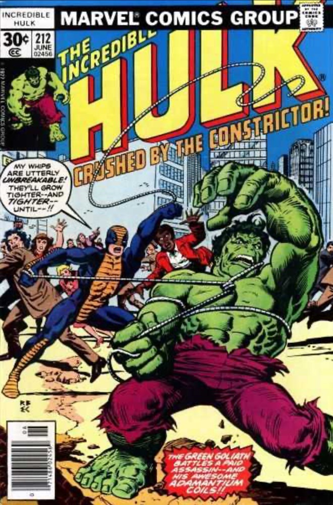 THE INCREDIBLE HULK #212