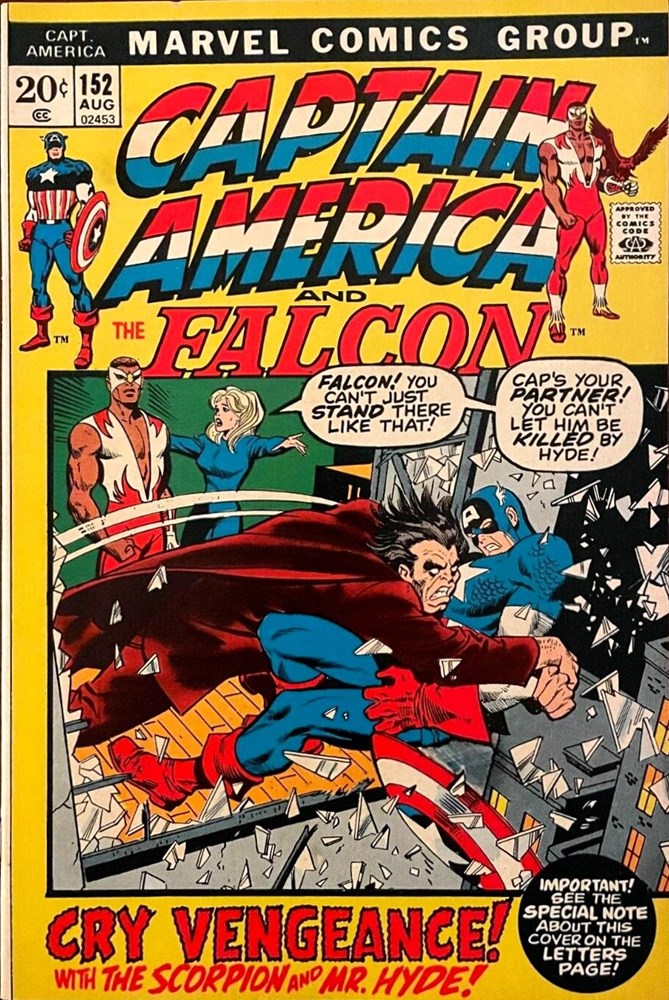 CAPTAIN AMERICA #152