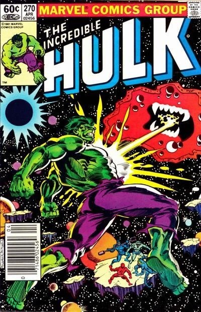 THE INCREDIBLE HULK #270-MJ