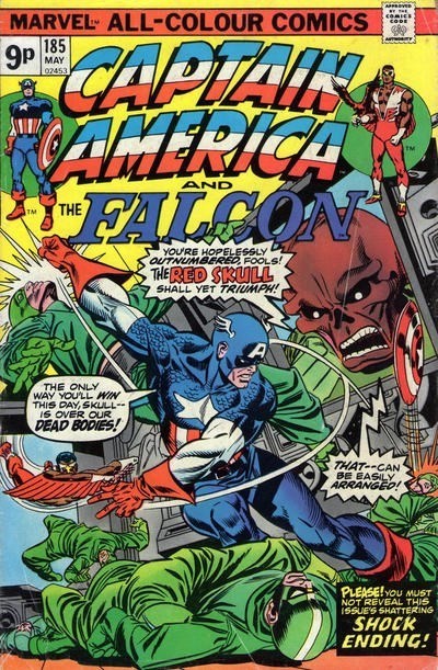 CAPTAIN AMERICA #185B