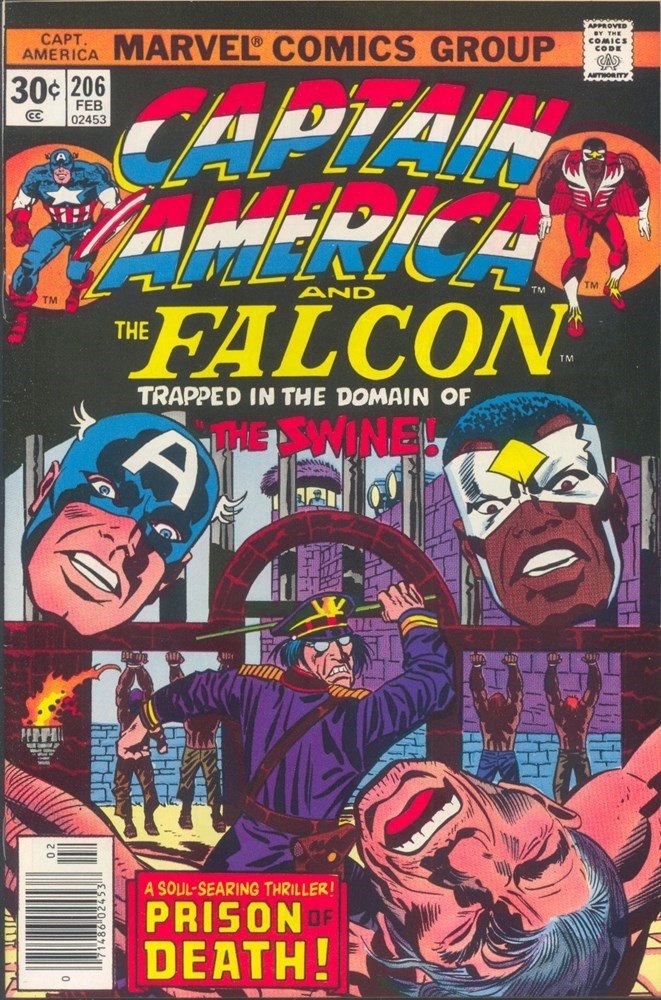 CAPTAIN AMERICA #206-MJ
