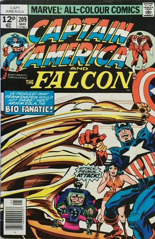 CAPTAIN AMERICA #209B