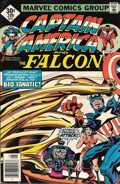 CAPTAIN AMERICA #209C