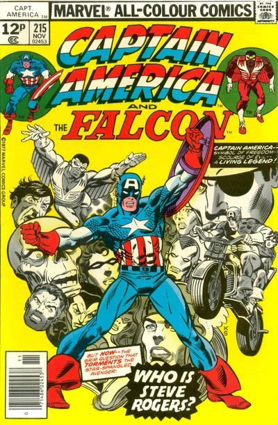 CAPTAIN AMERICA #215B