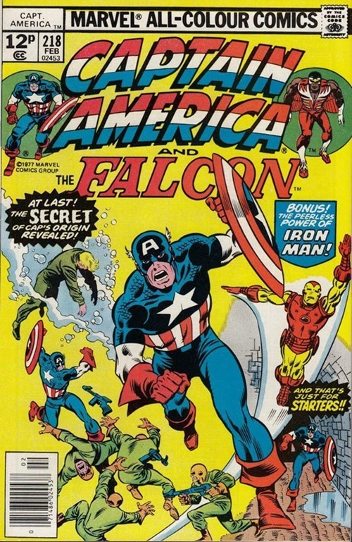 CAPTAIN AMERICA #218B