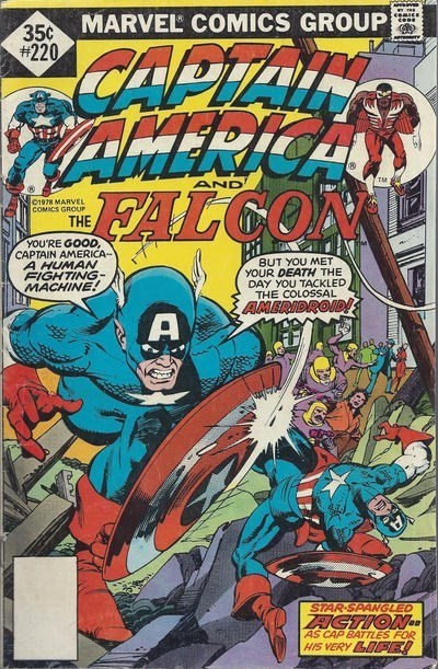CAPTAIN AMERICA #220C
