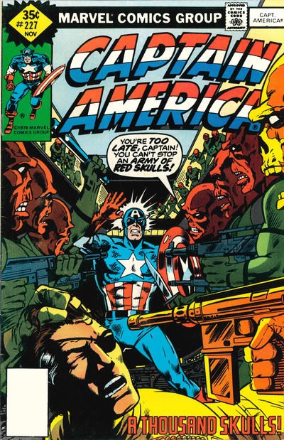 CAPTAIN AMERICA #227C
