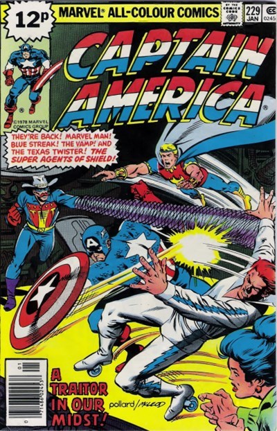 CAPTAIN AMERICA #229B