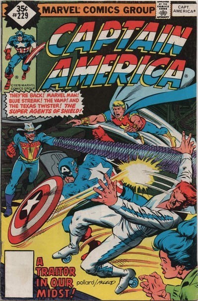 CAPTAIN AMERICA #229C