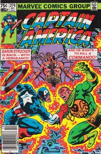 CAPTAIN AMERICA #274C