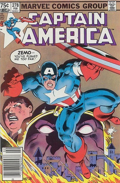 CAPTAIN AMERICA #278C