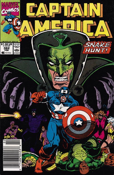 CAPTAIN AMERICA #382-MJ-B