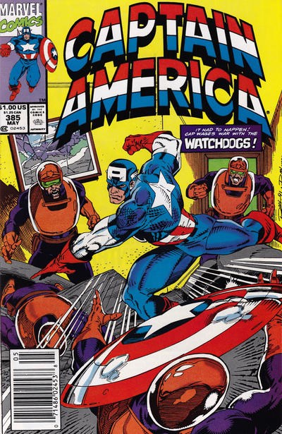 CAPTAIN AMERICA #385-MJ