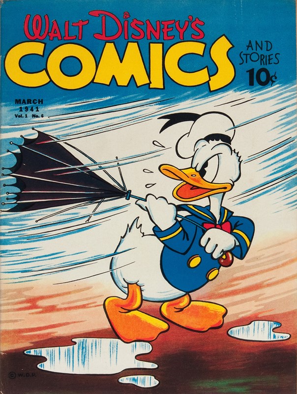 WALT DISNEY'S COMICS AND STORIES #6