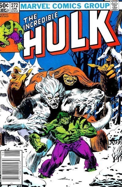 THE INCREDIBLE HULK #272-MJ