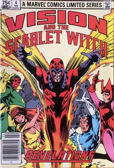 THE VISION AND THE SCARLET WITCH #4C
