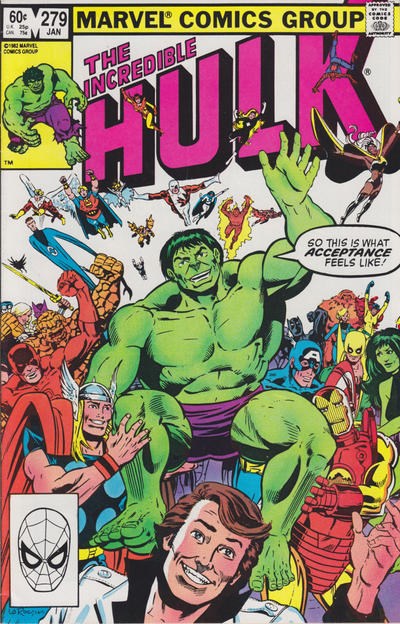 THE INCREDIBLE HULK #279