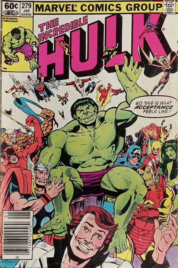 THE INCREDIBLE HULK #279B