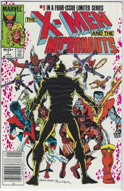 THE X-MEN AND THE MICRONAUTS #1B