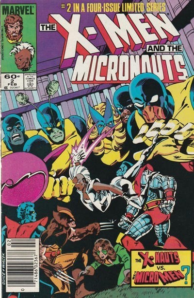 THE X-MEN AND THE MICRONAUTS #2B