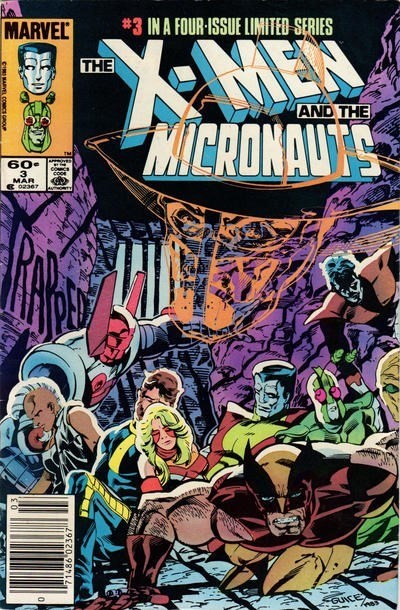 THE X-MEN AND THE MICRONAUTS #3B