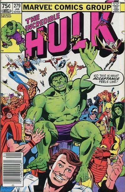 THE INCREDIBLE HULK #279C