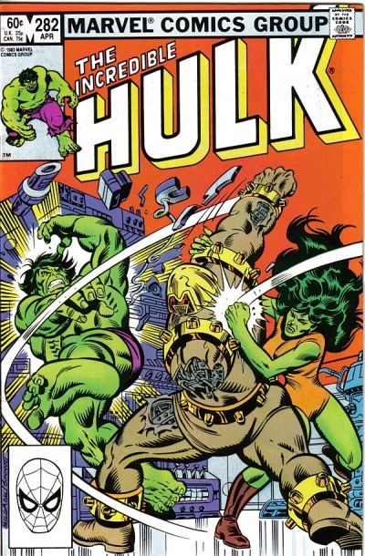 THE INCREDIBLE HULK #282