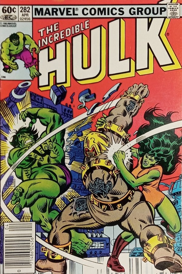 THE INCREDIBLE HULK #282B