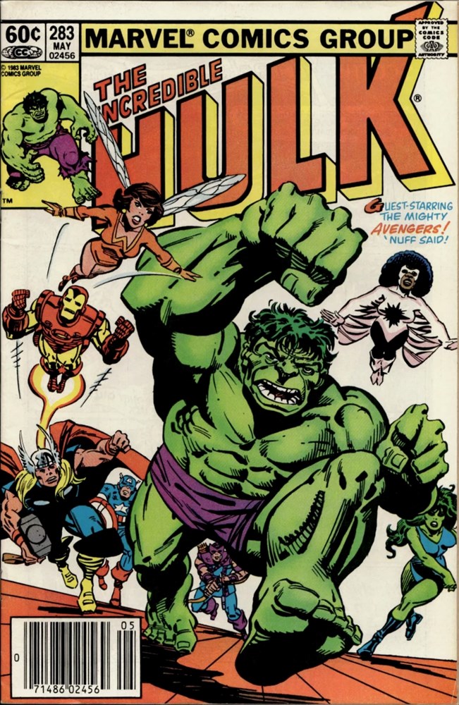 THE INCREDIBLE HULK #283B