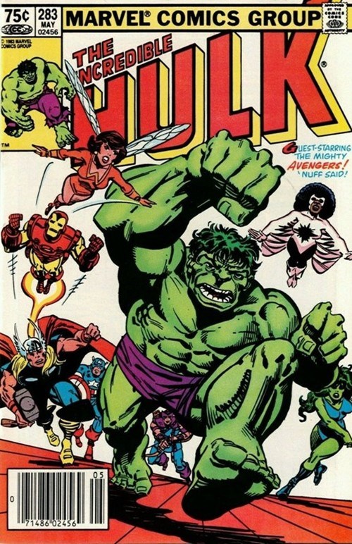 THE INCREDIBLE HULK #283C