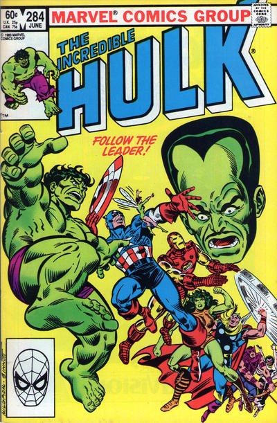 THE INCREDIBLE HULK #284