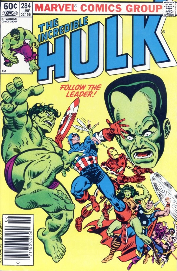 THE INCREDIBLE HULK #284B