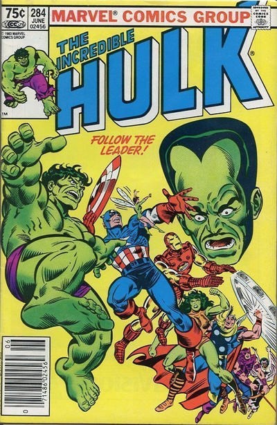 THE INCREDIBLE HULK #284C