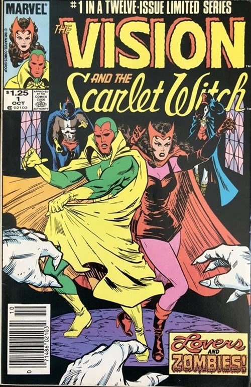 THE VISION AND THE SCARLET WITCH #1B