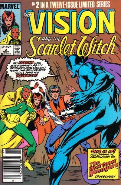 THE VISION AND THE SCARLET WITCH #2B