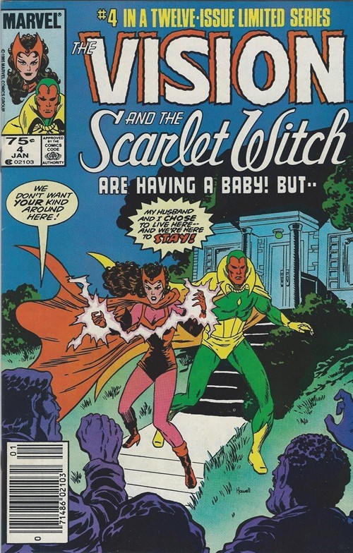 THE VISION AND THE SCARLET WITCH #4B
