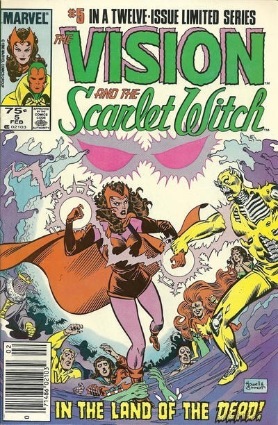THE VISION AND THE SCARLET WITCH #5B