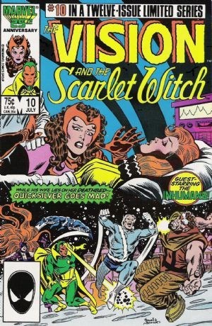 THE VISION AND THE SCARLET WITCH #10