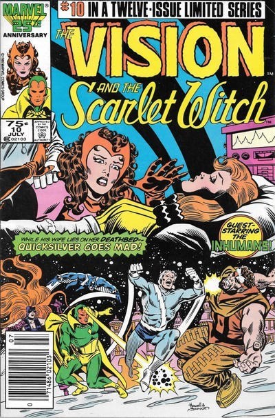 THE VISION AND THE SCARLET WITCH #10B