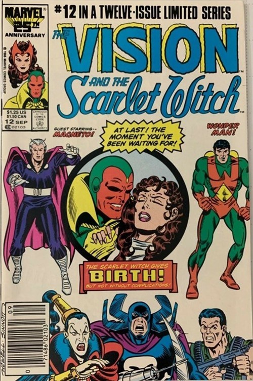 THE VISION AND THE SCARLET WITCH #12B